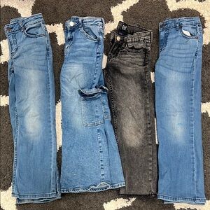 Cat & Jack Men's Blue and Gray Jeans Set